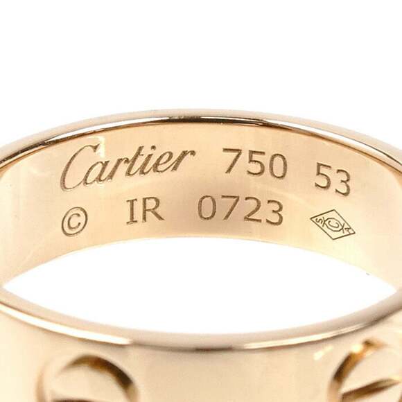 CARTIER Gold Love Ring - Picture 5 of 7